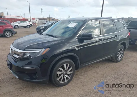 2021 Honda Pilot 2Wd Ex-L из США, поврежденный, VIN 5FNYF5H56MB047300